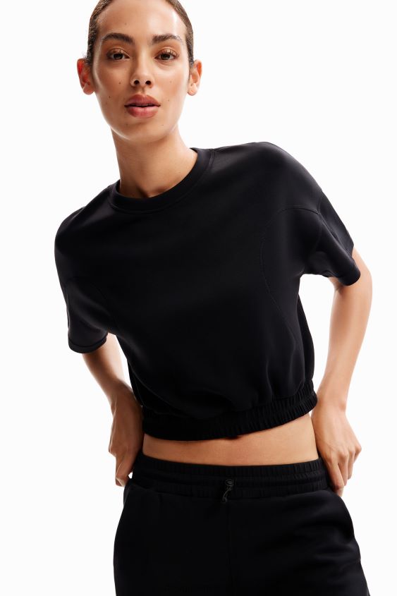 Desigual mujer camiseta deportiva corta y holgada VZ26R0255 ropa