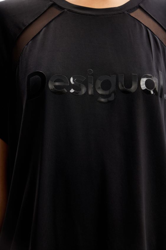 Desigual mujer camiseta deportiva de malla VZ26R0209 ropa