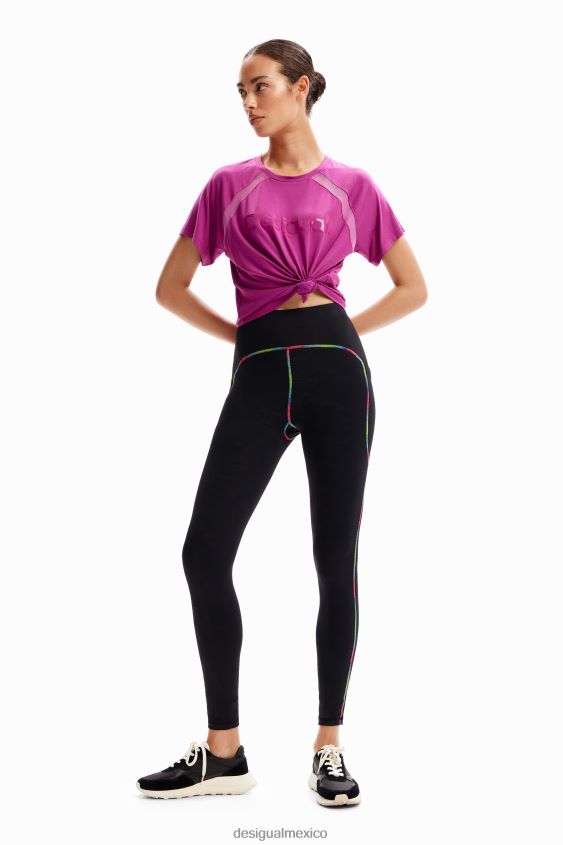 Desigual mujer camiseta deportiva de malla VZ26R0237 ropa