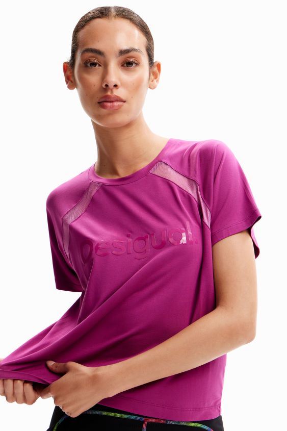 Desigual mujer camiseta deportiva de malla VZ26R0237 ropa