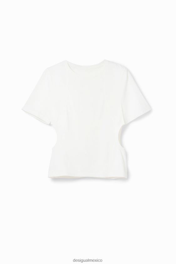 Desigual mujer camiseta maitrepierre con aberturas VZ26R0413 ropa