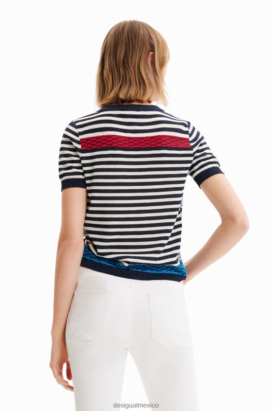 Desigual mujer camiseta marinera tejida VZ26R01001 ropa