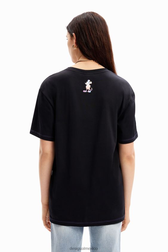Desigual mujer camiseta oversize de mickey mouse VZ26R079 ropa
