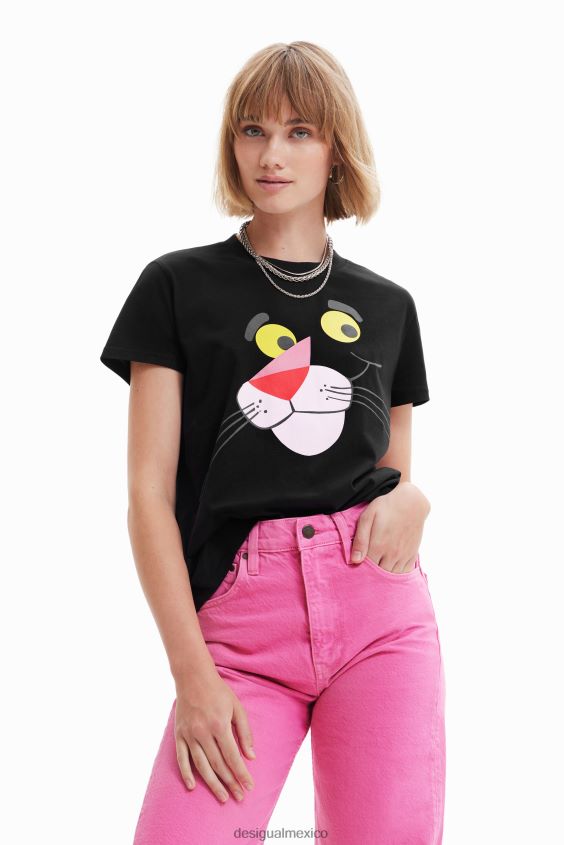 Desigual mujer camiseta pantera rosa VZ26R0964 ropa