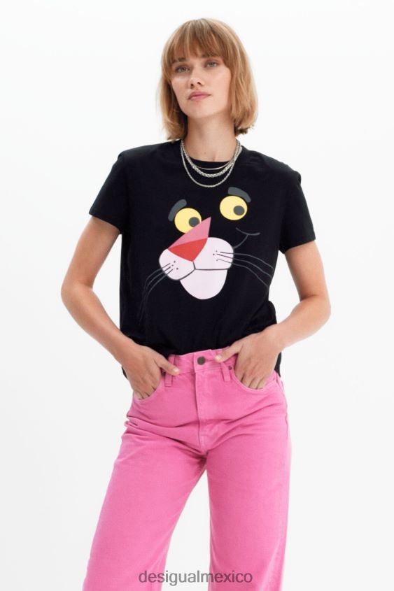 Desigual mujer camiseta pantera rosa VZ26R0964 ropa