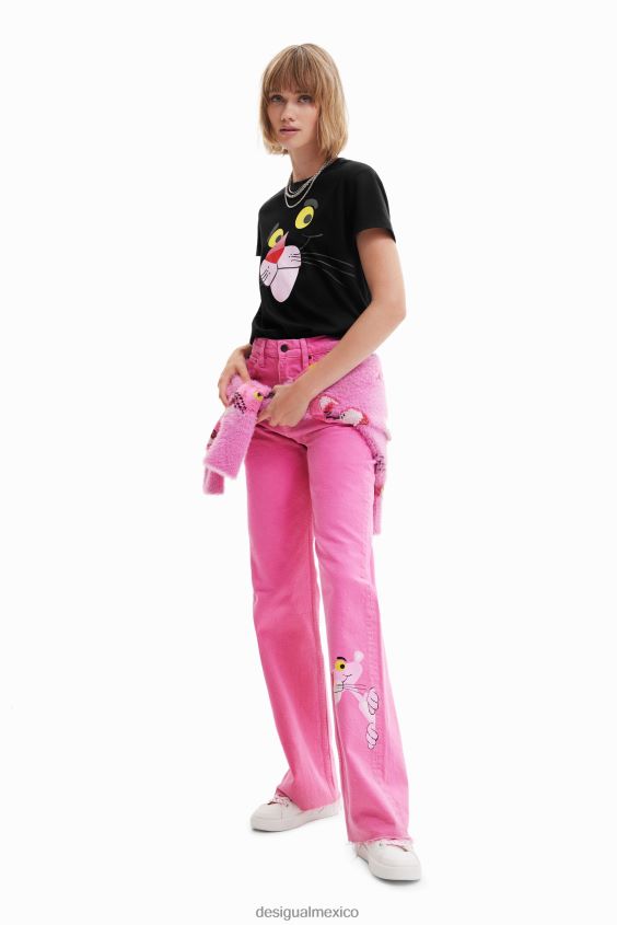 Desigual mujer camiseta pantera rosa VZ26R0964 ropa