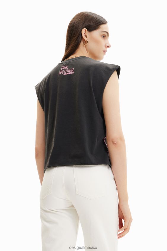 Desigual mujer camiseta sin mangas pantera rosa VZ26R0296 ropa