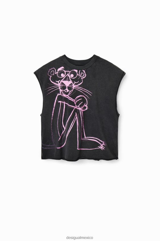 Desigual mujer camiseta sin mangas pantera rosa VZ26R0296 ropa