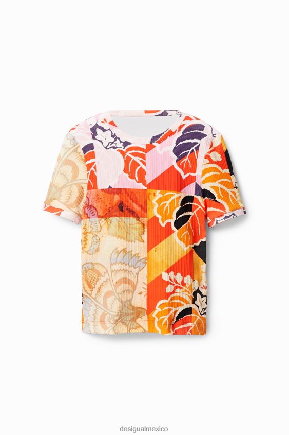 Desigual mujer metro. camiseta de canalé de christian lacroix VZ26R01029 ropa