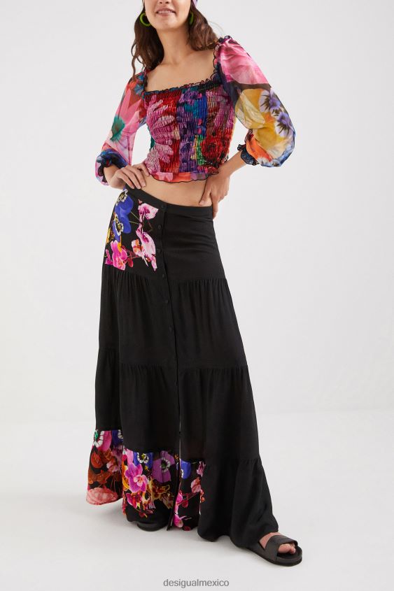 Desigual mujer metro. camiseta de tul christian lacroix VZ26R01104 ropa
