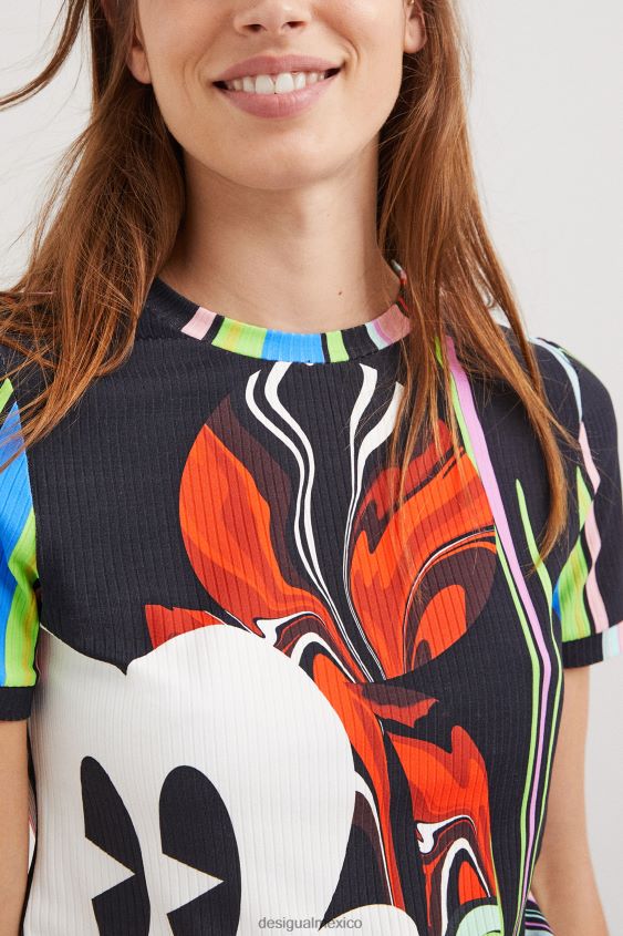 Desigual mujer metro. camiseta mickey mouse de christian lacroix VZ26R01070 ropa