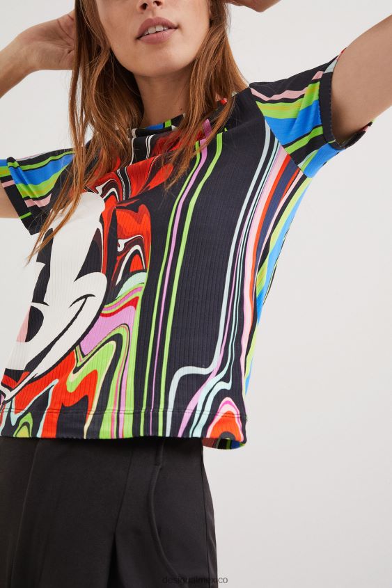 Desigual mujer metro. camiseta mickey mouse de christian lacroix VZ26R01070 ropa