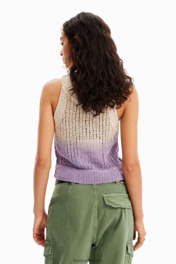 Desigual mujer top de tricot degradado VZ26R0471 ropa