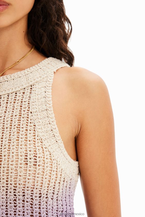 Desigual mujer top de tricot degradado VZ26R0471 ropa