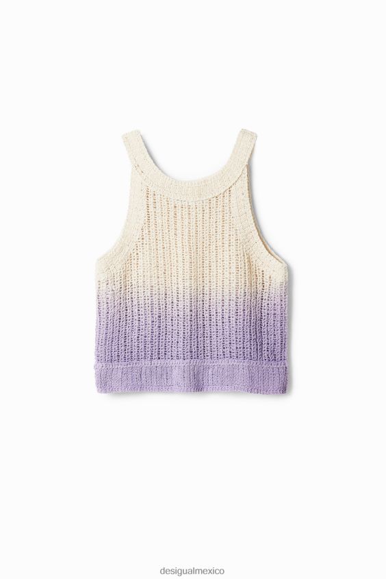 Desigual mujer top de tricot degradado VZ26R0471 ropa