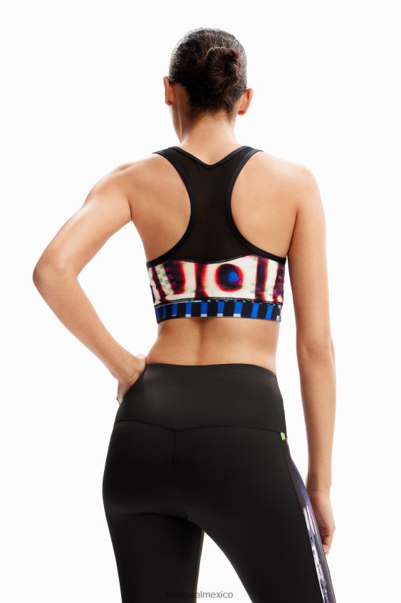 Desigual mujer top deportivo con logo VZ26R0207 ropa