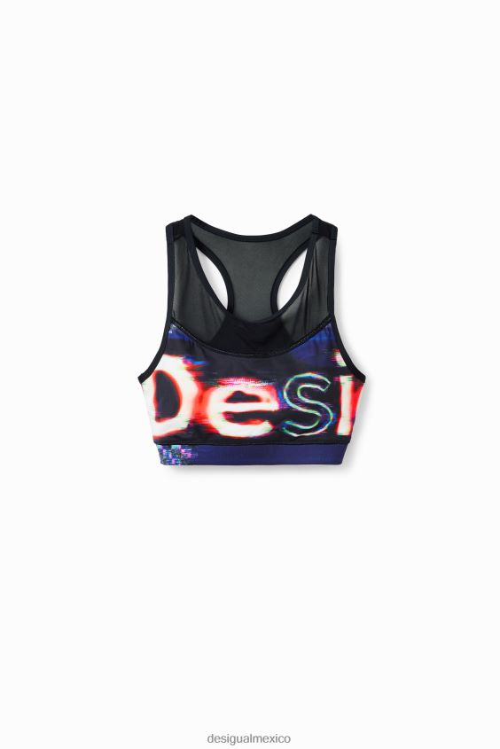 Desigual mujer top deportivo con logo VZ26R0207 ropa