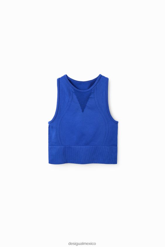 Desigual mujer top deportivo corto elástico VZ26R0673 ropa
