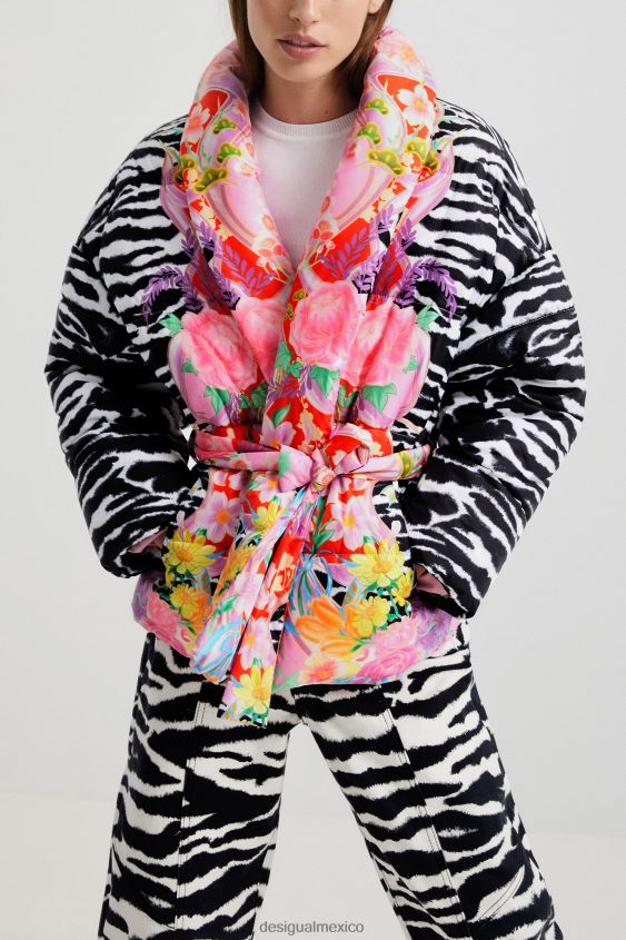 Desigual mujer abrigo acolchado oversize VZ26R01050 ropa