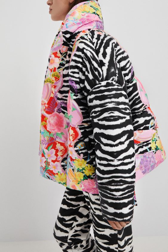 Desigual mujer abrigo acolchado oversize VZ26R01050 ropa