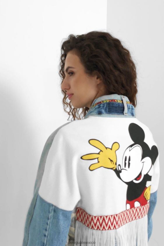 Desigual mujer abrigo de mickey mouse VZ26R0143 ropa
