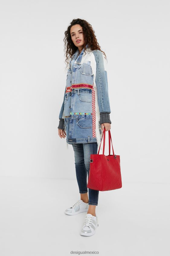 Desigual mujer abrigo de mickey mouse VZ26R0143 ropa