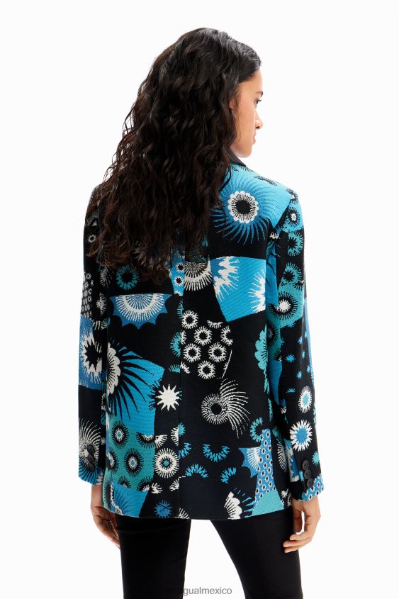 Desigual mujer blazer con patchwork de jacquard VZ26R0150 ropa