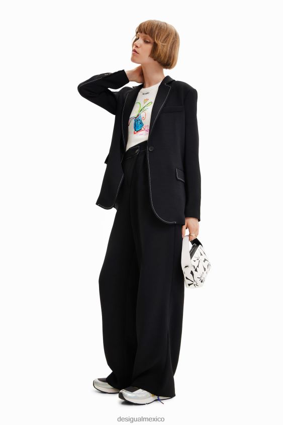 Desigual mujer blazer largo con costuras VZ26R0913 ropa
