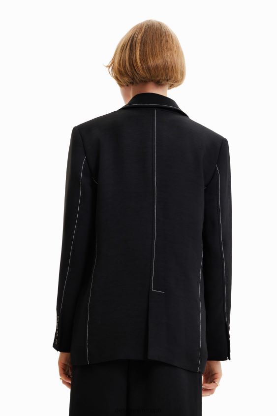 Desigual mujer blazer largo con costuras VZ26R0913 ropa