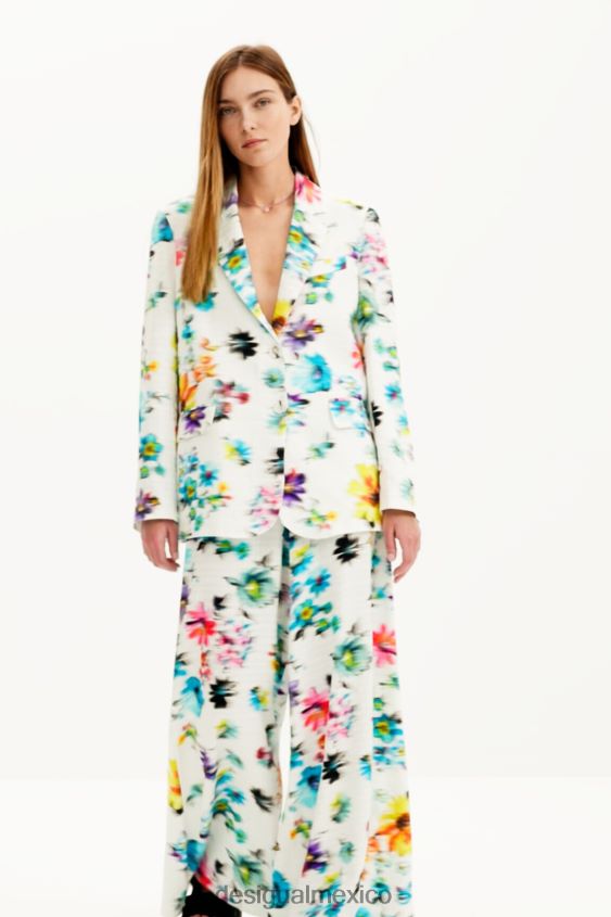 Desigual mujer blazer texturizado floral VZ26R0418 ropa