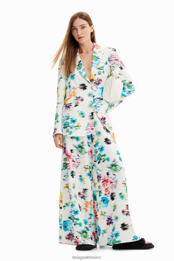 Desigual mujer blazer texturizado floral VZ26R0418 ropa