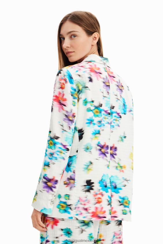 Desigual mujer blazer texturizado floral VZ26R0418 ropa