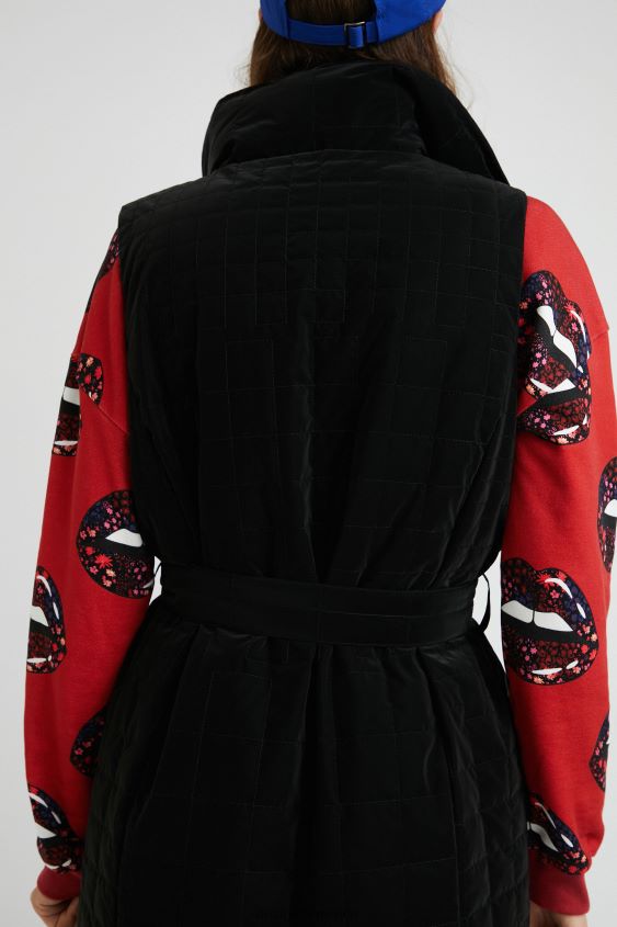 Desigual mujer chaleco largo acolchado VZ26R01066 ropa