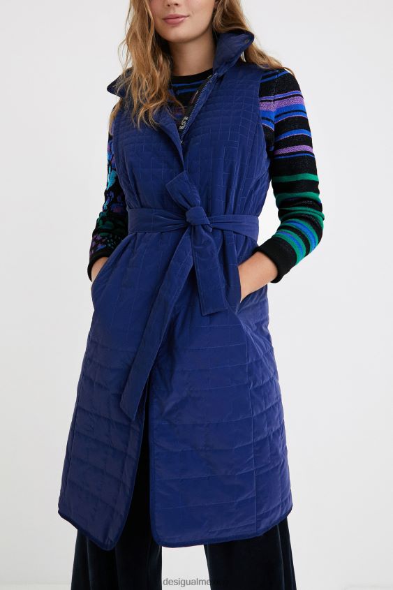 Desigual mujer chaleco largo acolchado VZ26R01067 ropa