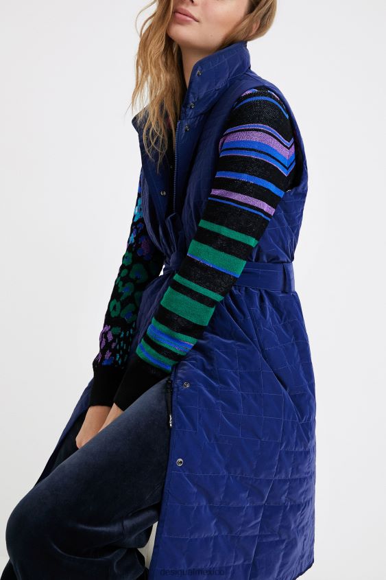 Desigual mujer chaleco largo acolchado VZ26R01067 ropa