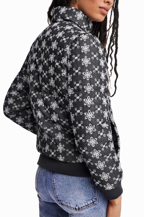 Desigual mujer chaqueta acolchada de encaje VZ26R01045 ropa