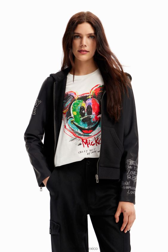 Desigual mujer chaqueta combinada de mickey mouse VZ26R0219 ropa