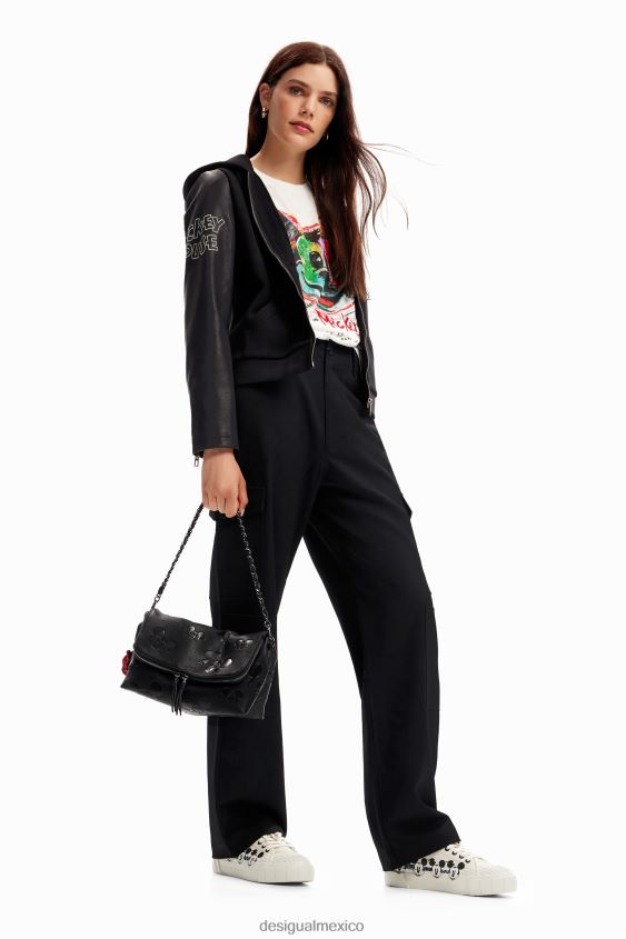 Desigual mujer chaqueta combinada de mickey mouse VZ26R0219 ropa