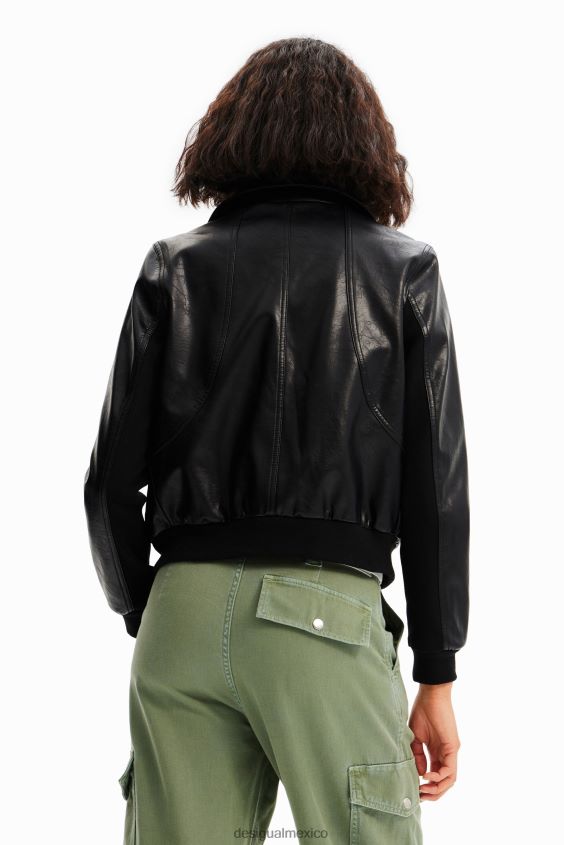 Desigual mujer chaqueta con bolsillos retro VZ26R0510 ropa
