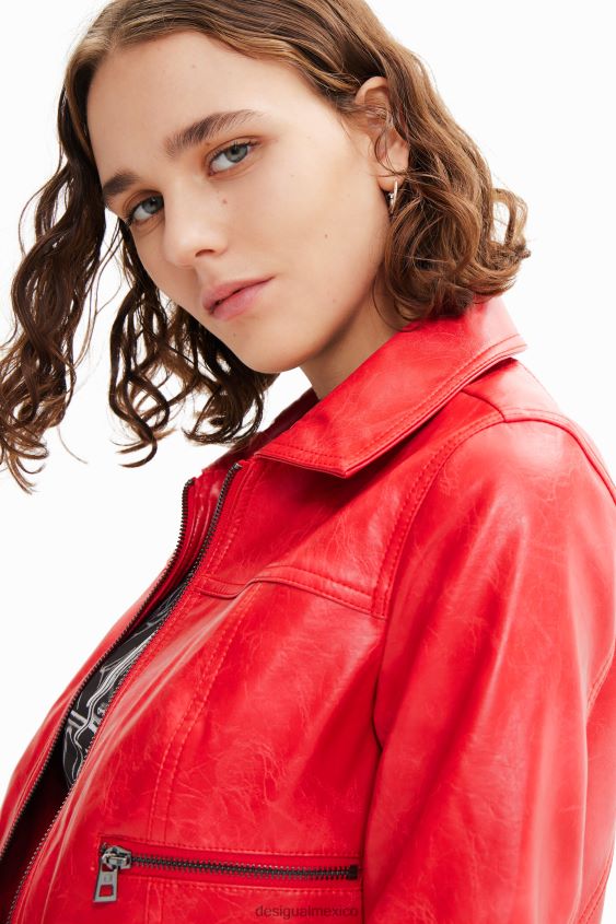 Desigual mujer chaqueta con bolsillos retro VZ26R0607 ropa