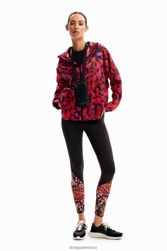 Desigual mujer chaqueta deportiva corta con mariposas VZ26R0235 ropa