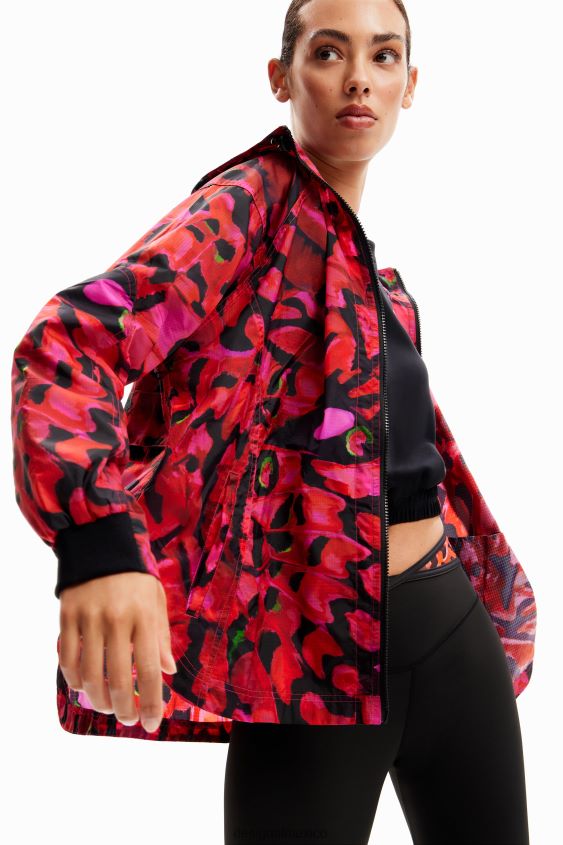 Desigual mujer chaqueta deportiva corta con mariposas VZ26R0235 ropa