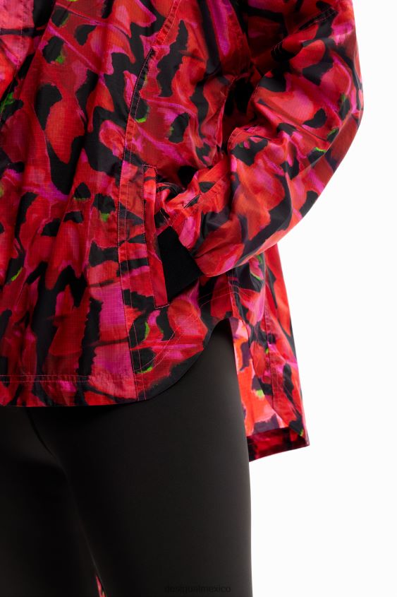 Desigual mujer chaqueta deportiva corta con mariposas VZ26R0235 ropa