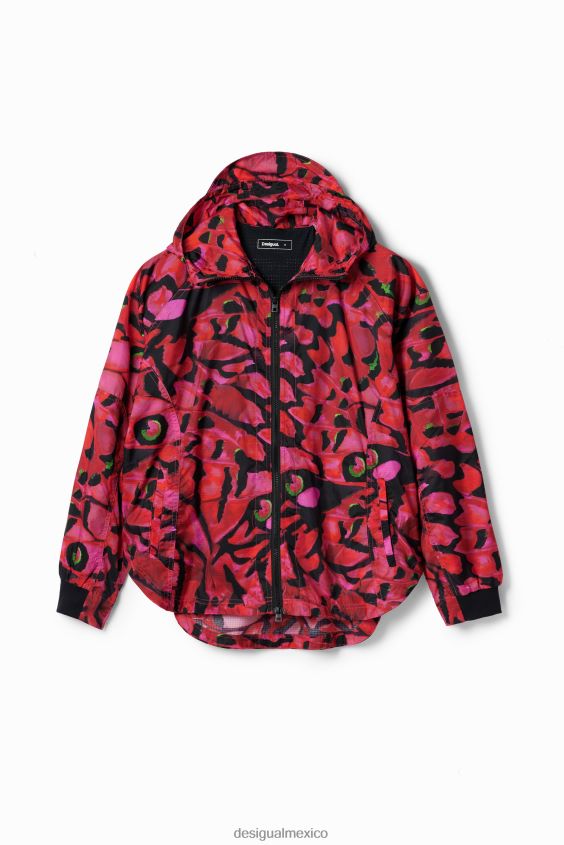 Desigual mujer chaqueta deportiva corta con mariposas VZ26R0235 ropa