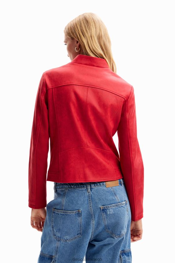 Desigual mujer chaqueta motera delgada VZ26R0252 ropa