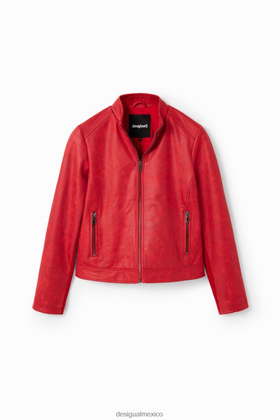 Desigual mujer chaqueta motera delgada VZ26R0252 ropa