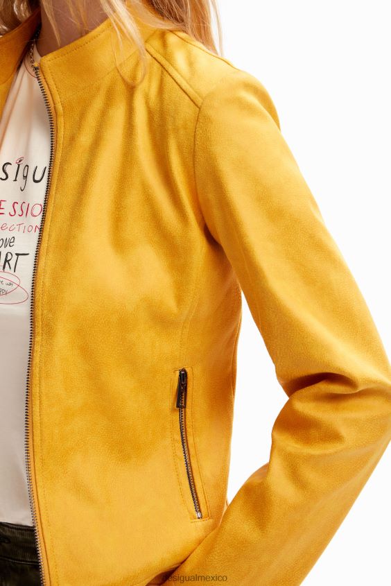 Desigual mujer chaqueta motera delgada VZ26R029 ropa
