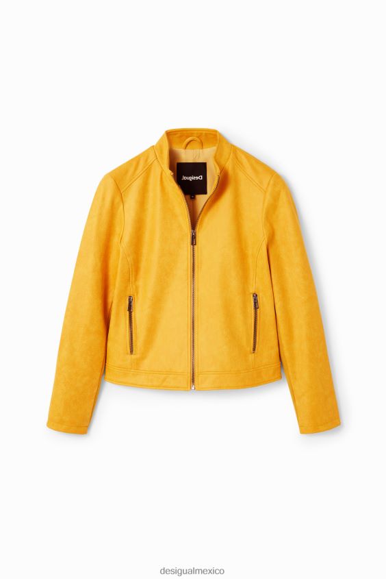 Desigual mujer chaqueta motera delgada VZ26R029 ropa