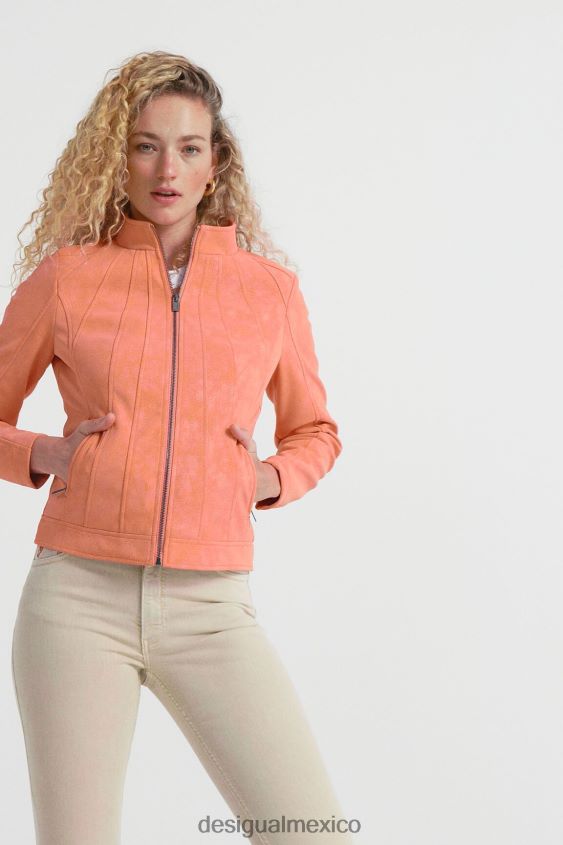 Desigual mujer chaqueta motera delgada VZ26R0621 ropa