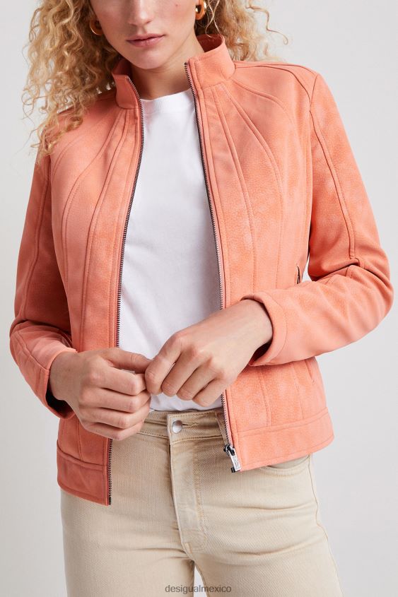 Desigual mujer chaqueta motera delgada VZ26R0621 ropa